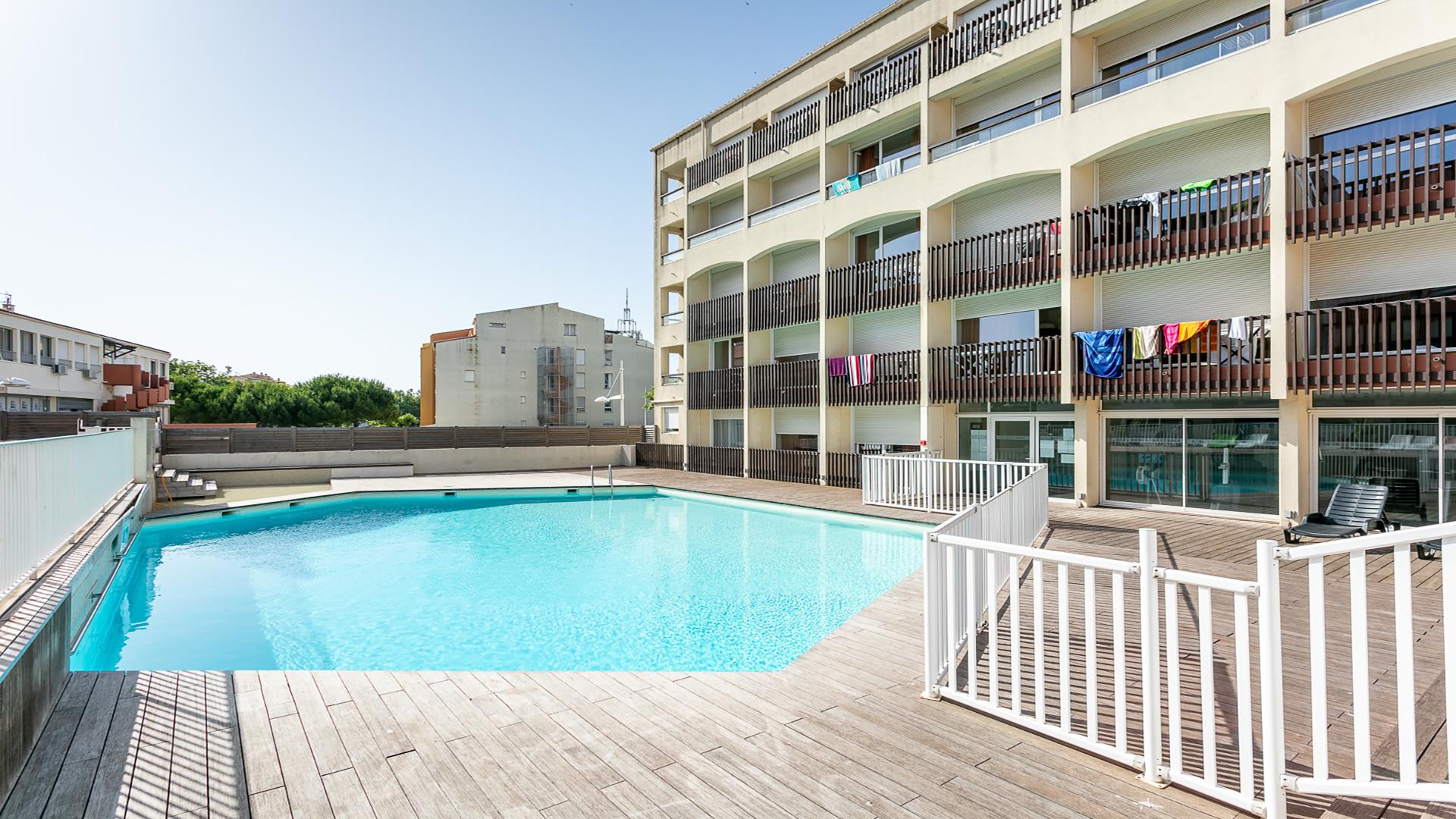 Vacanceole - Residence Le Saint Clair Агде Екстериор снимка